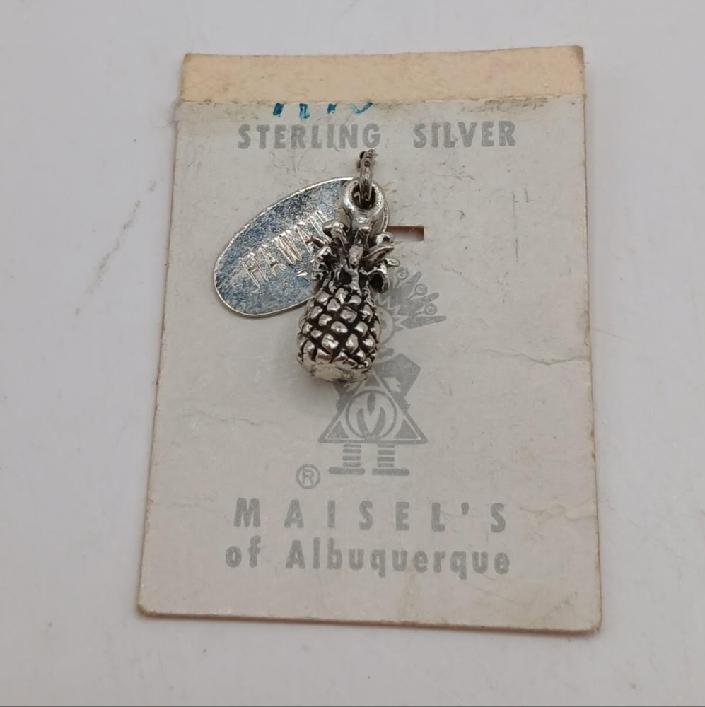 Authentic 925 Sterling Silver Pineapple Women's B… - image 1